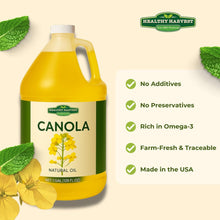 Load image into Gallery viewer, Healthy Harvest Non-GMO Canola Oil - 1 Gallon