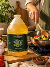 Load image into Gallery viewer, Healthy Harvest Non-GMO Palm Oil Cooking Oil, 1 Gallon